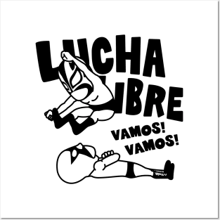 LUCHA LIBRE#78mono Posters and Art